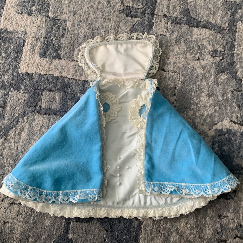 Holy Infant of Prague Vintage Vestment Velvet Cape
